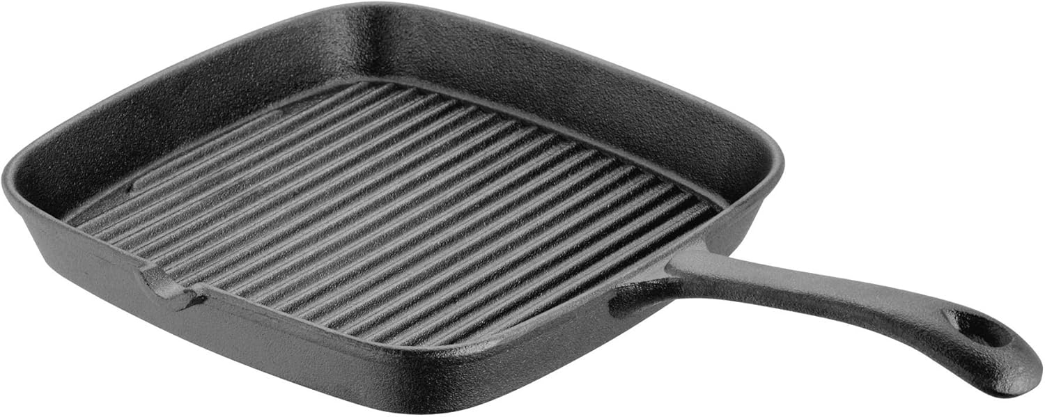 Judge Speciality Cookware JST20 Cast Iron Grill Pan, 22cm x 22cm