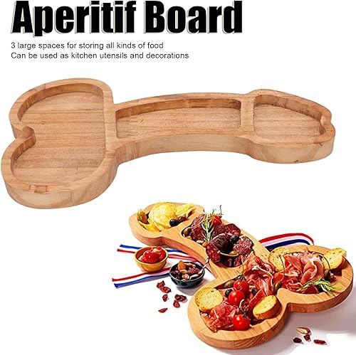 Miniatura 2 de Bandeja de aperitivos, tabla de quesos con forma de trompeta, divertida para amigas para decoración de cocina (derecha)