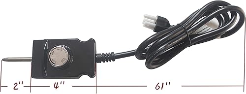 Miniatura 6 de Unifit Cable de control de temperatura de 120 V CA 15 A para ahumador eléctricoparrilla analógica de hasta 1750 vatios (1 unidad)