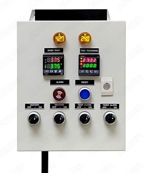 PCO304 Control Panel for Powder Coating Oven 240V 50A 12000W