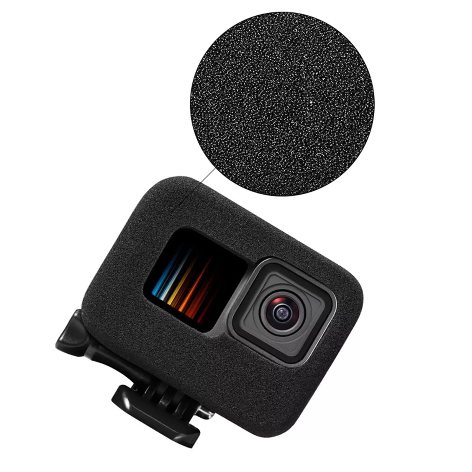 Noise Reduction Foam Wind Muff Housing Case Windslayer Cover for GoPro Hero 9 10 11 12 13