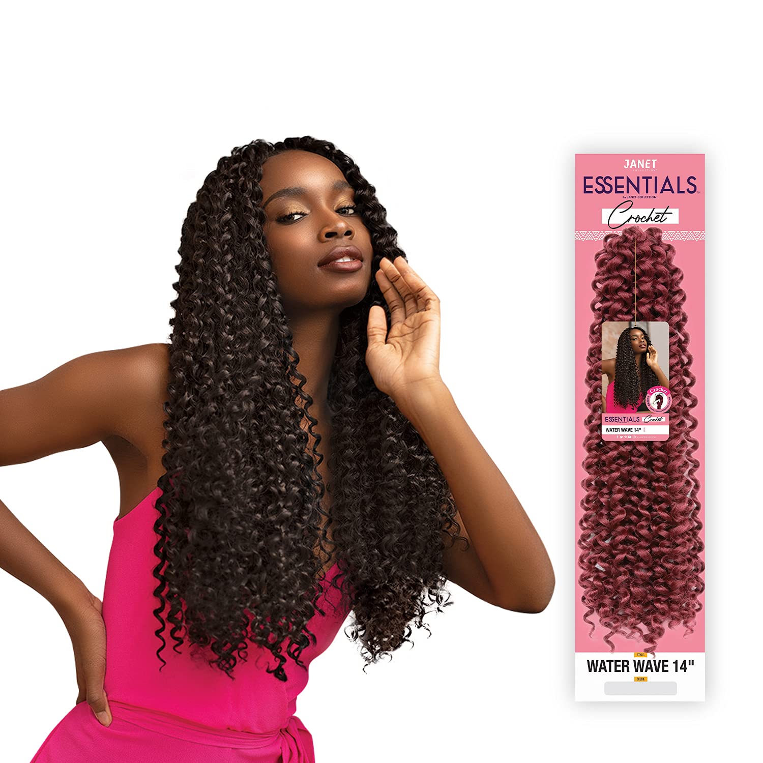 Amazon.com : Janet Collection Crochet Braids Essentials Water Wave