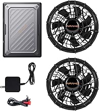 (Featured 2025) 43V Ultra High Output Fan Battery Set, Air Conditioning Work Clothes Fan Battery Set (Equipped with EVE Energy High Safety 21700 Battery), Construction Industry, Manufacturing, Factory