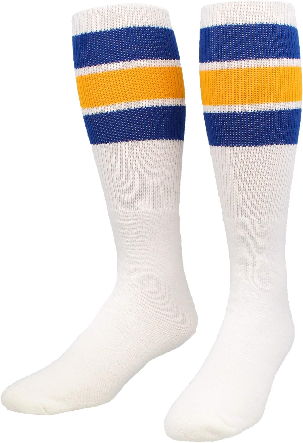 TCKRetro Tube Socks with Stripes for Men & Women - 3 Stripe
