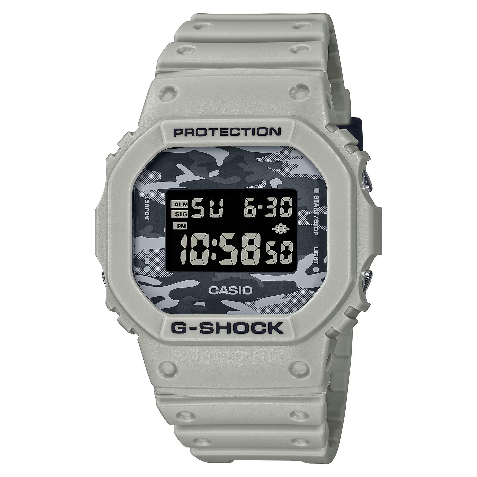 G-SHOCK PROTECTION DW-5600CA 　美品 Amazon.co.jp: カシオ ジーショック Dial Camo Utility Series