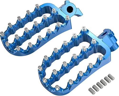 Compatible con Tenere 700 XTZ 700 XTZ700 2019-2023 Reposapiés forjado para motocicleta Tenere 700 Pedal Tenere 700 (Talla azul) disponible en Yaxa Peru