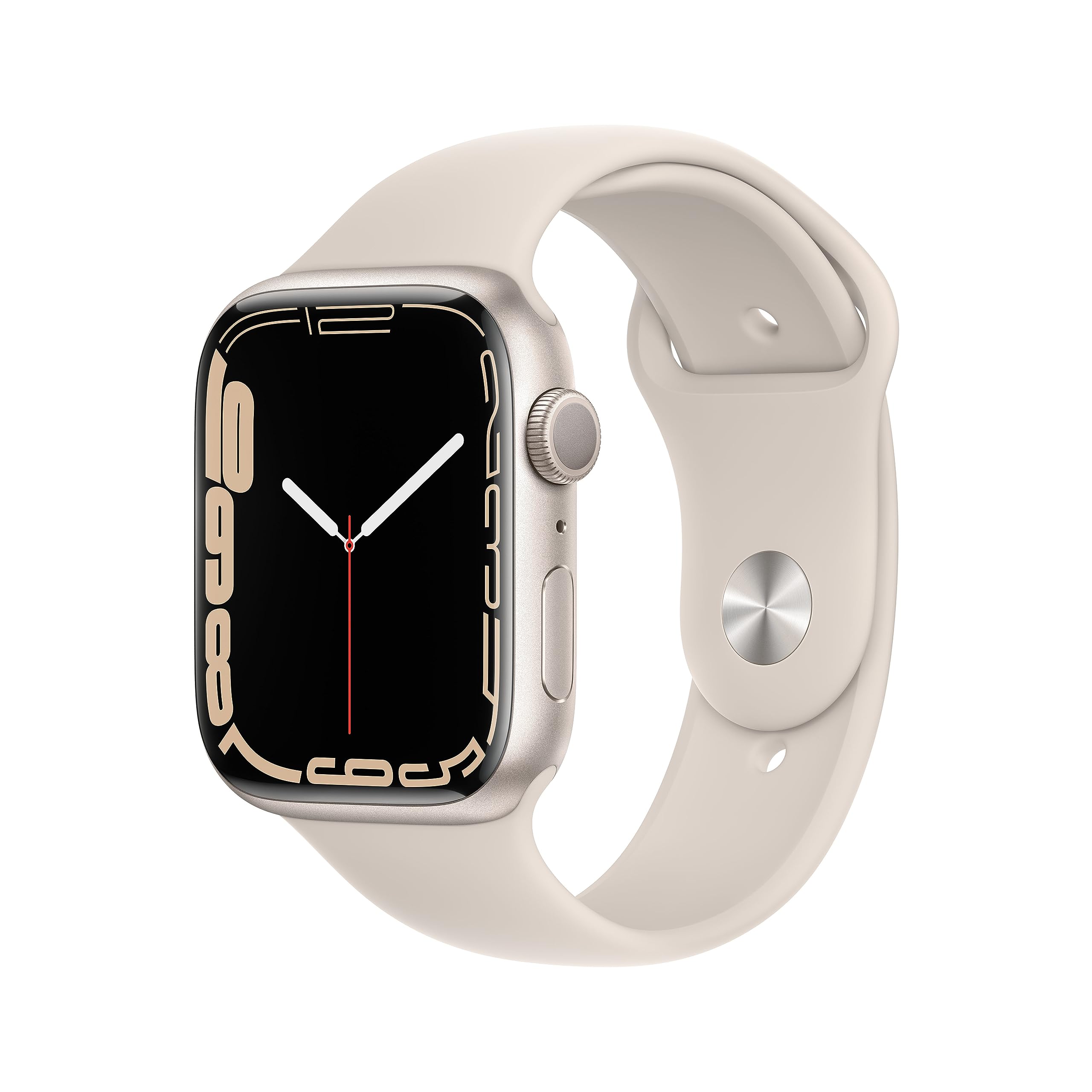 Apple Watch Series 7 (GPS, 41mm) Reloj Inteligente con Caja de Aluminio en Blanco Estrella - Correa Deportiva Blanco Estrella - Talla única. Monitor de entreno, Resistencia alagua — view 12