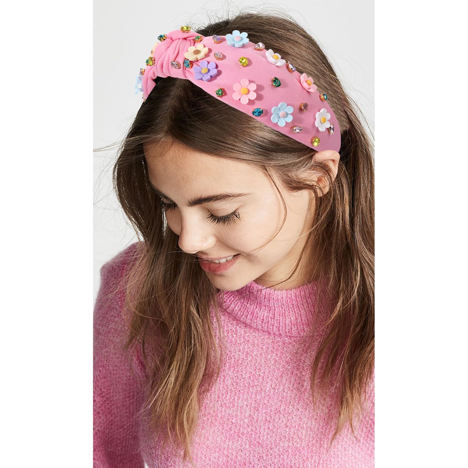 Amazon.com : NVENF Flower Headbands for Women Spring Summer 