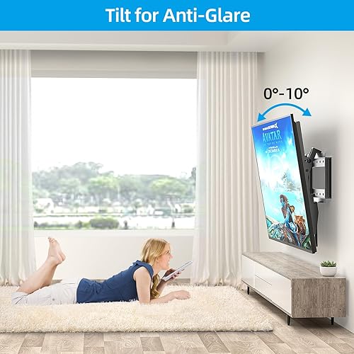 Miniatura 3 de HOME VISION Soporte de pared para TV de 32 a 86 pulgadas, capacidad de 165 libras, VESA máximo de 23.622 x 15.748 in, se adapta a pernos de 12/16/24