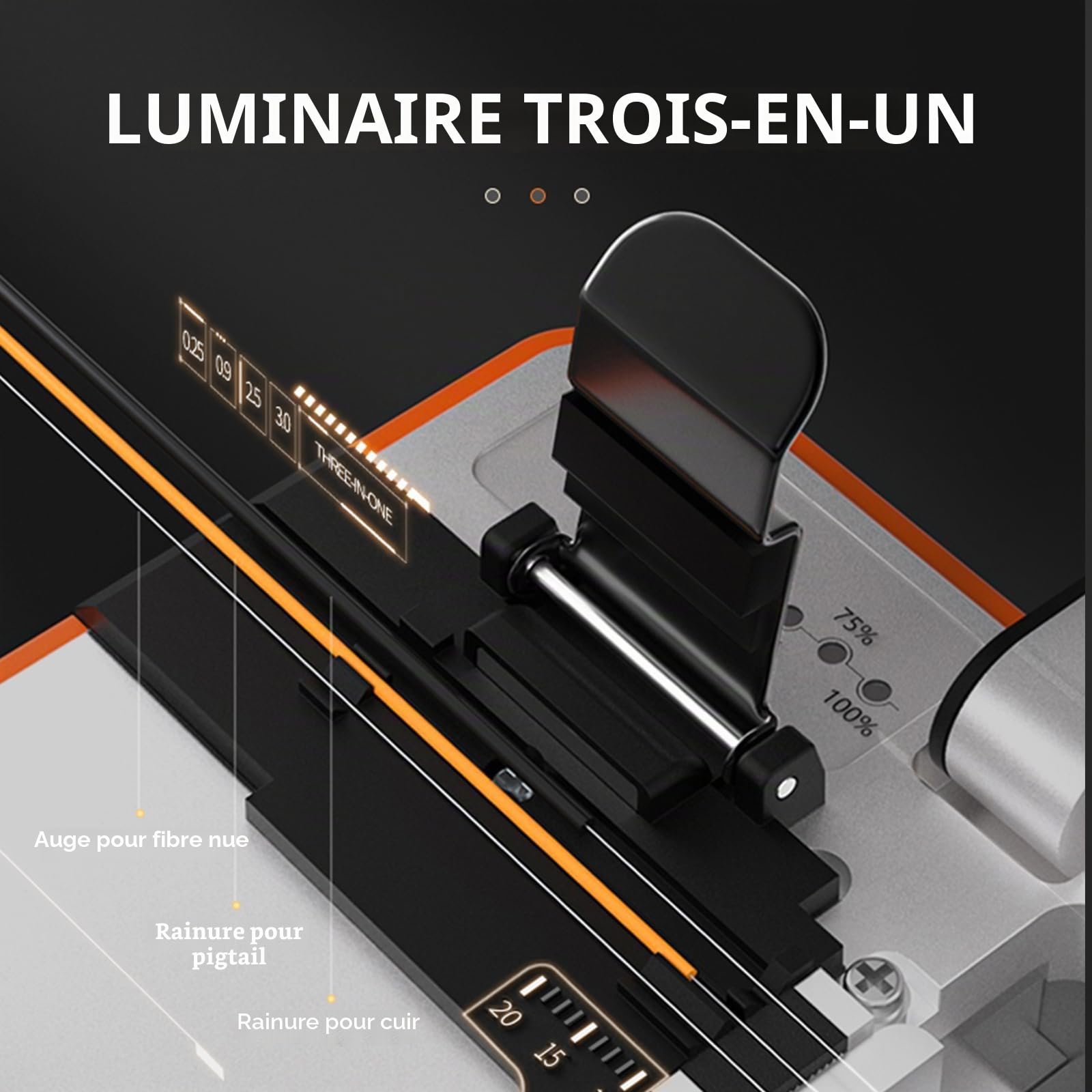 SHX-Q1S-DE Répartiteur de fibre optique, appareil électrique automatique, coupe-câble rechargeable, acier allié, haute précision