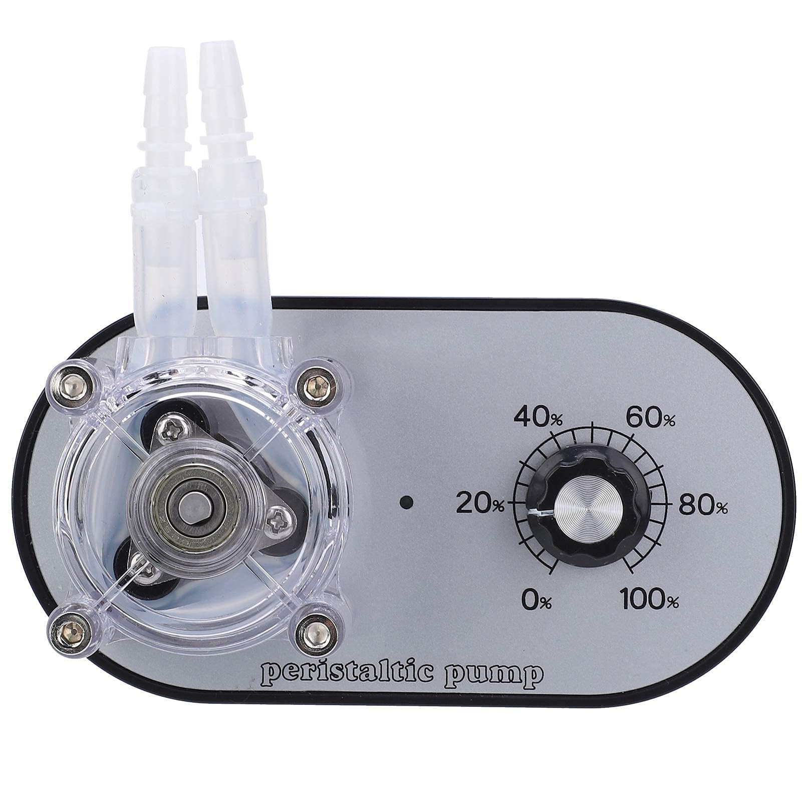 Pompe Péristaltique Pompe à Liquide Péristaltique Bricolage à Débit Élevé Tête Unique EU Plug 114-500 Ml/Min AC 100-240V