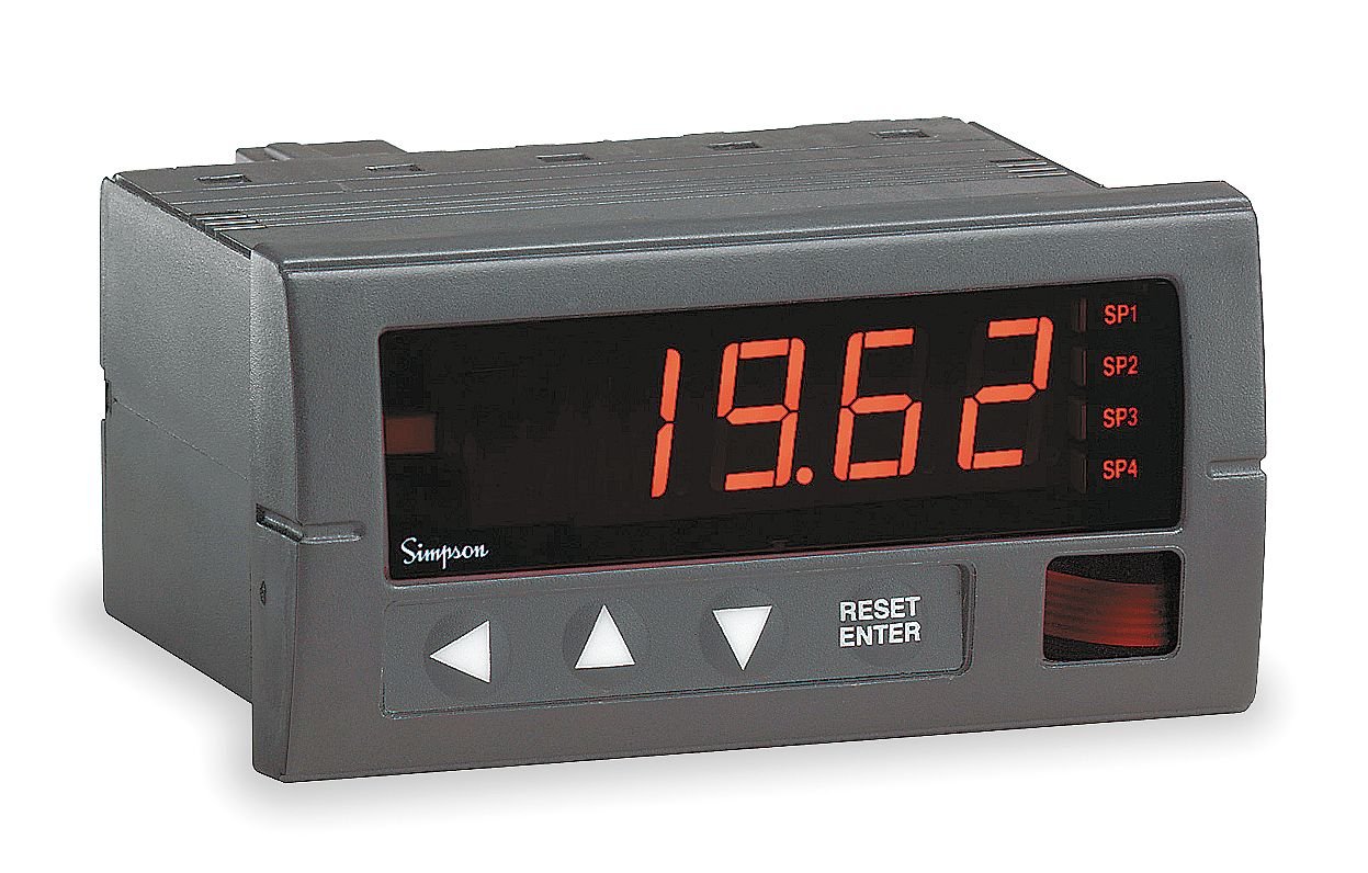 Simpson Electric - H335-1-71-021 - Digital Panel Meter, Process