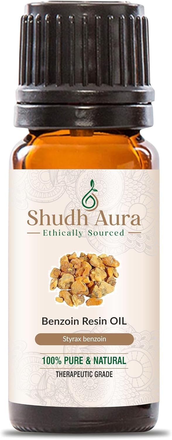 Benzoin Resin Essential Oil - Styrax Benzoin | 100% Pure, Natural, Therapeutic Grade Oils for Aromatherapy, Diffuser & DIY (30ML)