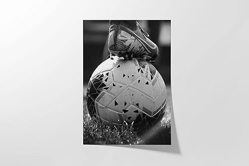 Miniatura 6 de Summit Designs Impresiones artísticas de fútbol para pared, individuales (11 x 14), pósteres de fútbol sin marco, decoración de habitación para