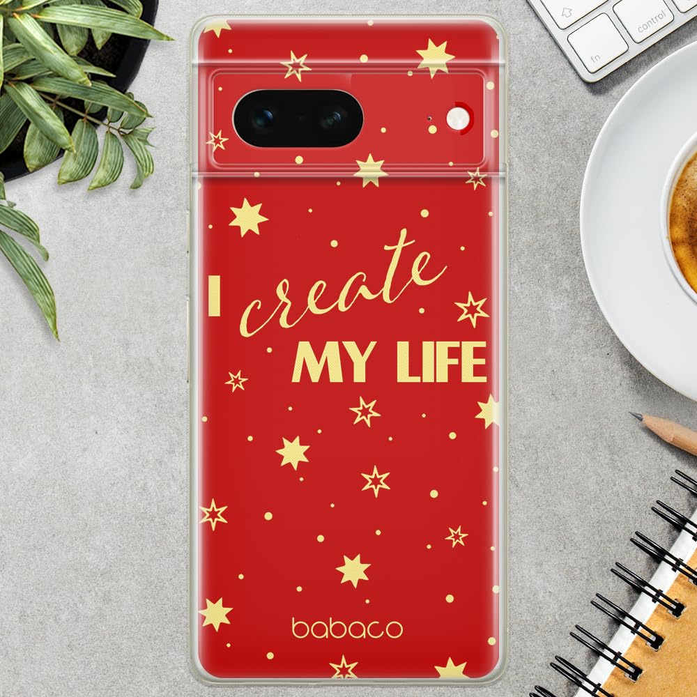 BABACO ERT GROUP custodia per cellulare per Google PIXEL 7 PRO originale e con licenza ufficiale, modello Cats 002 adattato in modo ottimale alla forma dello smartphone, custodia in TPU