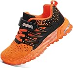 KUBUA Enfants Sneakers Légers Garçons Filles Chaussures de tennis , Respirant, Confortable, Non glissant, Facile à mettre, Courir, Marcher, Gym, École, Jeu quotidien, Tout-petit