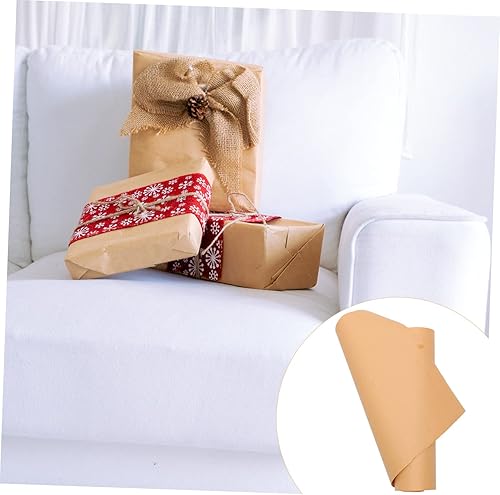 Miniatura 2 de LALAFINA Gift Wrapping Ideas 4 Rolls Kraft Paper Sandwich Multicolor Moving Paper Roll