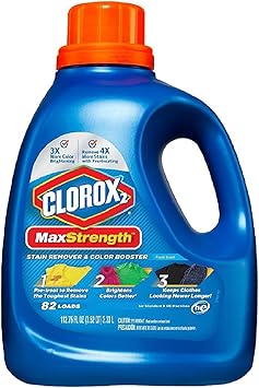 Clorox 2 Liquid MaxStrength Stain Remover & Color Booster 82 Loads, 112.75 oz.