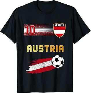 Austria Flag Austrian Pride Lovers T-Shirt