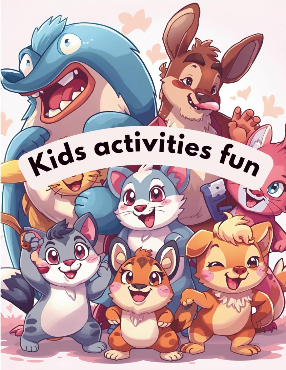 My First Baby Animals Activity Book: A Collection of Sweet Baby Animals to Color