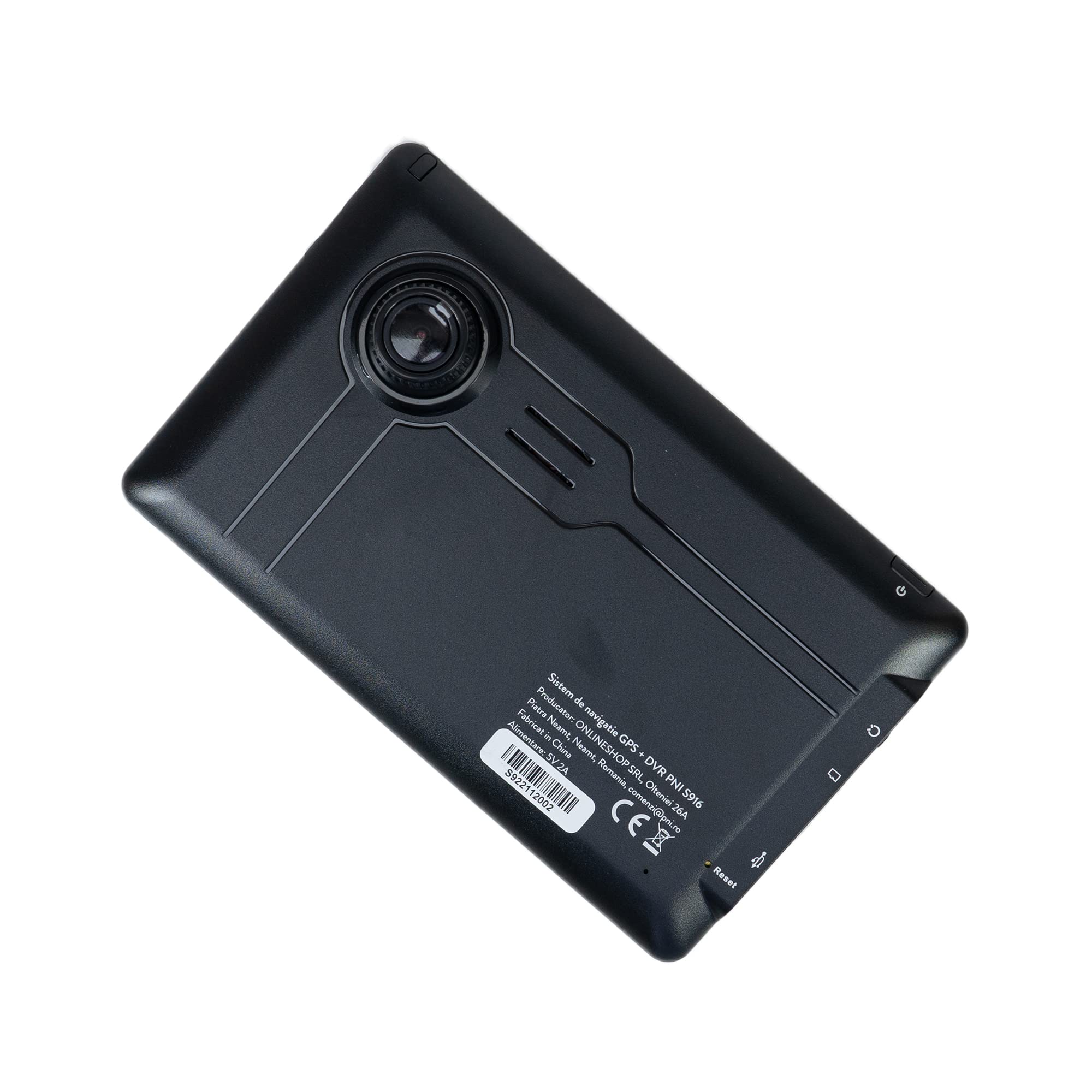 Sistema di navigazione GPS + DVR PNI S916 PRO 7" schermo con Android 6.0, 16 GB di memoria, 1 GB DDR3 RAM