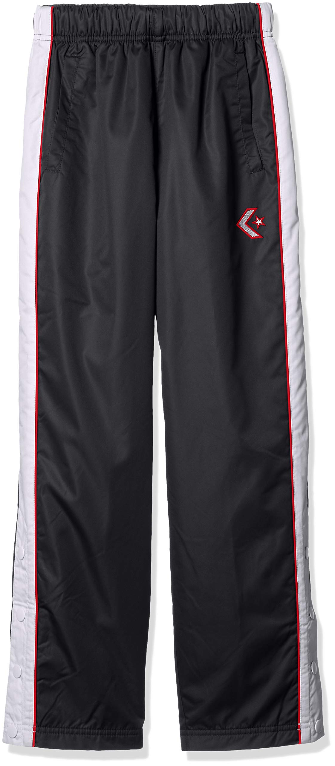 CONVERSE(コンバース) 子供用 ミニバス パンツジュニア ウォームアップパンツ(裾ボタン) 撥水 透湿 CB482502Pユニセックス子供