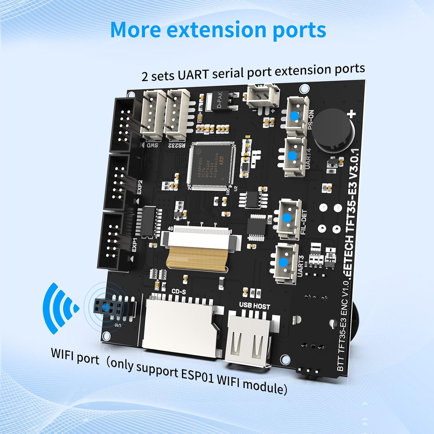 BIGTREETECH Display touchscreen TFT35 E3 V3.0 RepRap Smart Controller Panel compatibile con SKR V1.3 SKR PRO Board per stampante 3D Ender 3 / CR10