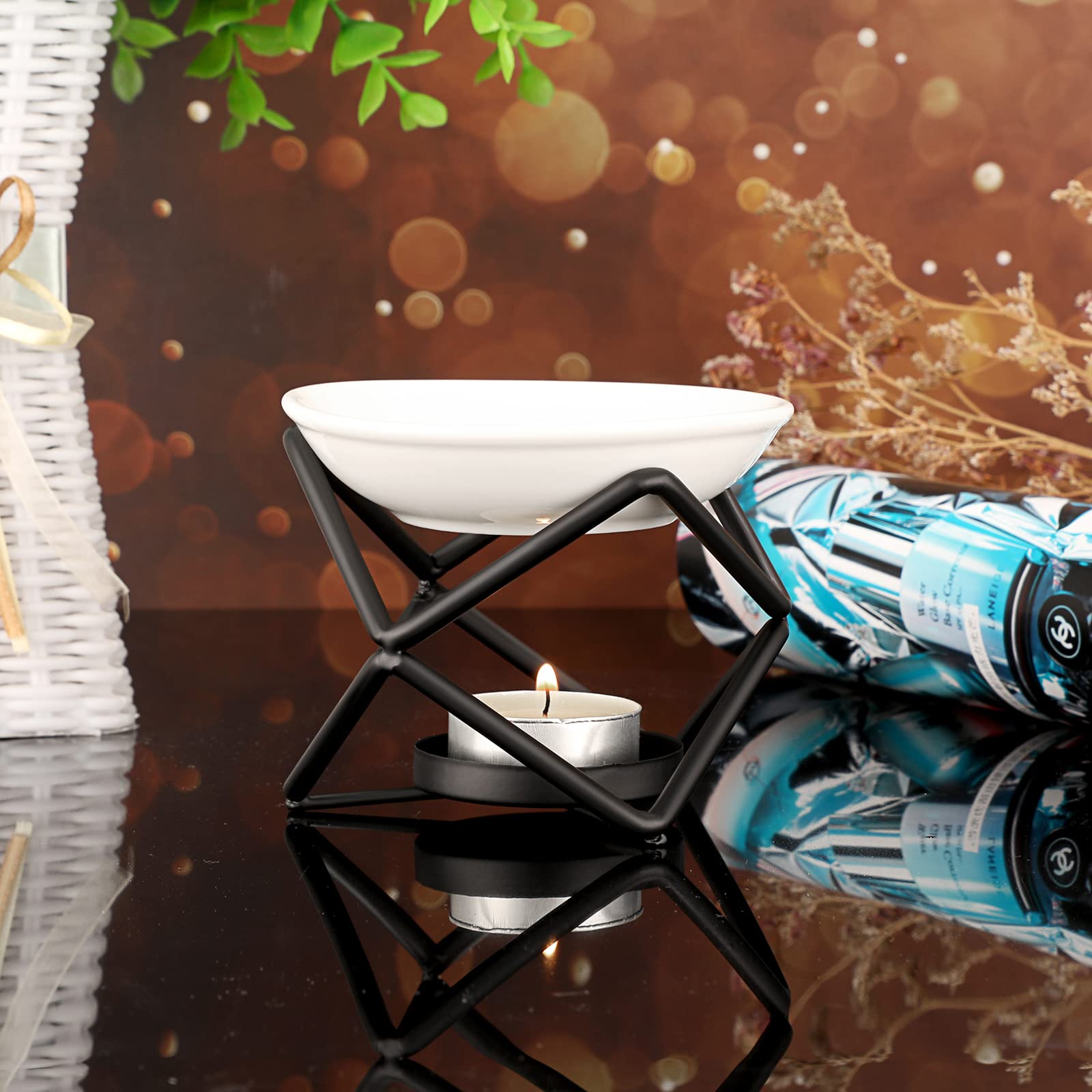 Aromaterapia ceramica a cera di fusione bruciatore per la casa decorazione olio
