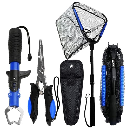 Floating Telescopic Folding Net Pliers amp product photo (Nets & Landing Gear) — ScooterReviewPro review