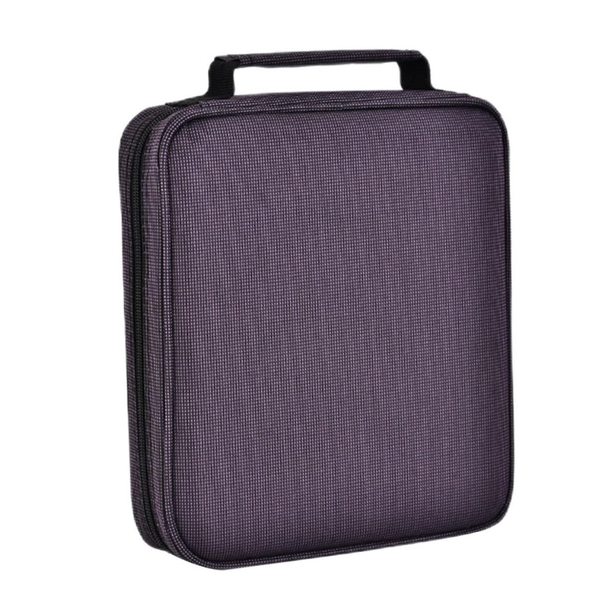 Estuche de Lápices Púrpura 120 Colores, Bolsa de Papelería