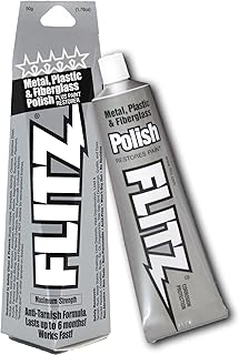 Flitz Multi-Purpose Polish and Cleaner Paste for Metal, Plastic, Fiberglass, Aluminum, Jewelry, Sterling Silver: Great for...