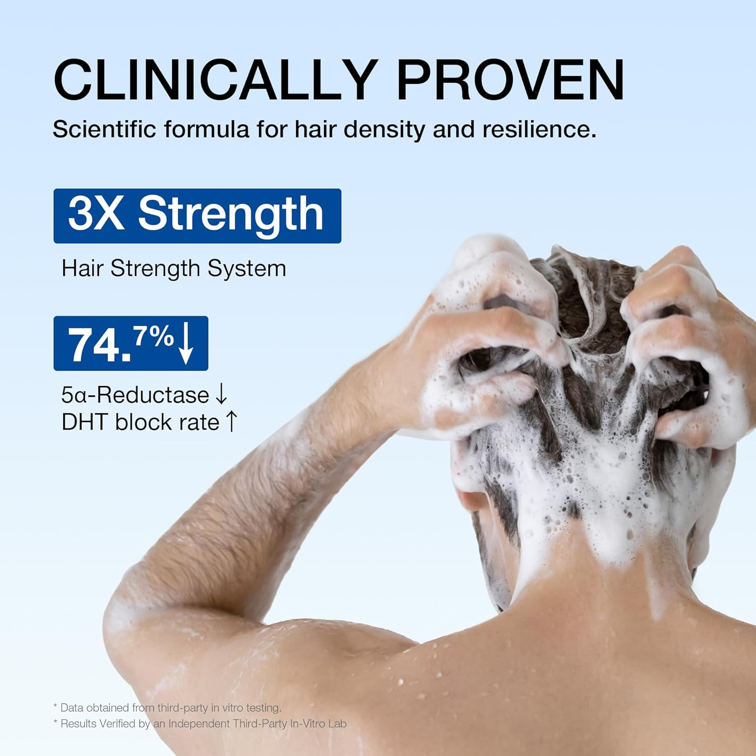 Professional Strength Hair Restore Shampoo for Hair Loss and Thinning Hair, DHT Blocker for Men and Women, Biotin Shampoo Infused with Rosemary Oil for Hair Growth, Sulfate-Free, Color-Safe, 16 Fl Oz - Image 6