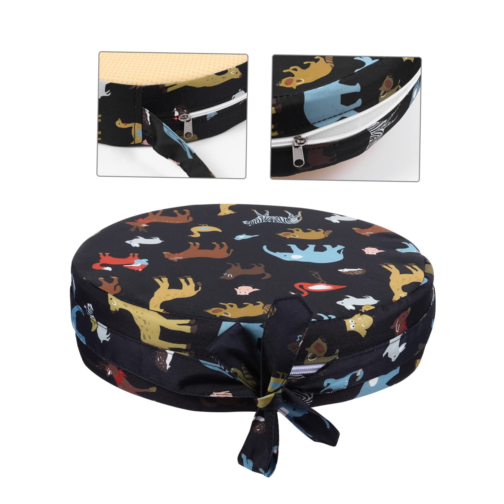 TOPBATHY 2pezzi Cuscino Rialzante Per Sedia Da Pranzo Per Ragazza Design Animale Facile Da e Antiscivolo Per Ristoranti e