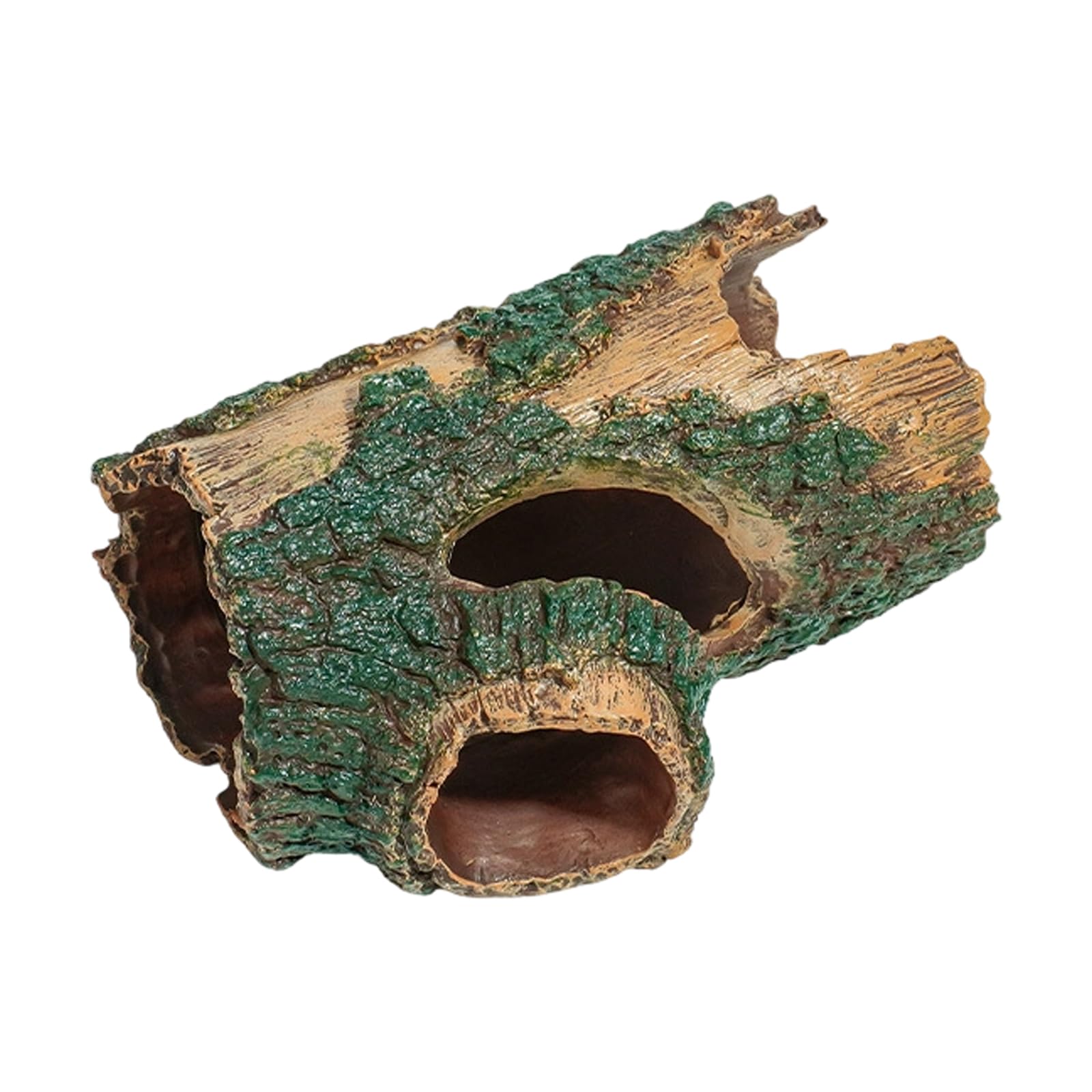 LUCKGONI Fishtank Artificial Cave Rock Landscape Fish Tanks Decorations for Aquariums Terrarium Shrimp Bark Ornaments Habitat
