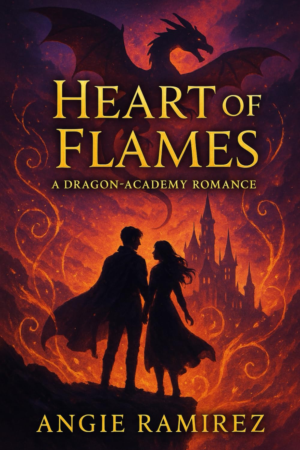 Heart of Flames: A Dragon-Academy Romance