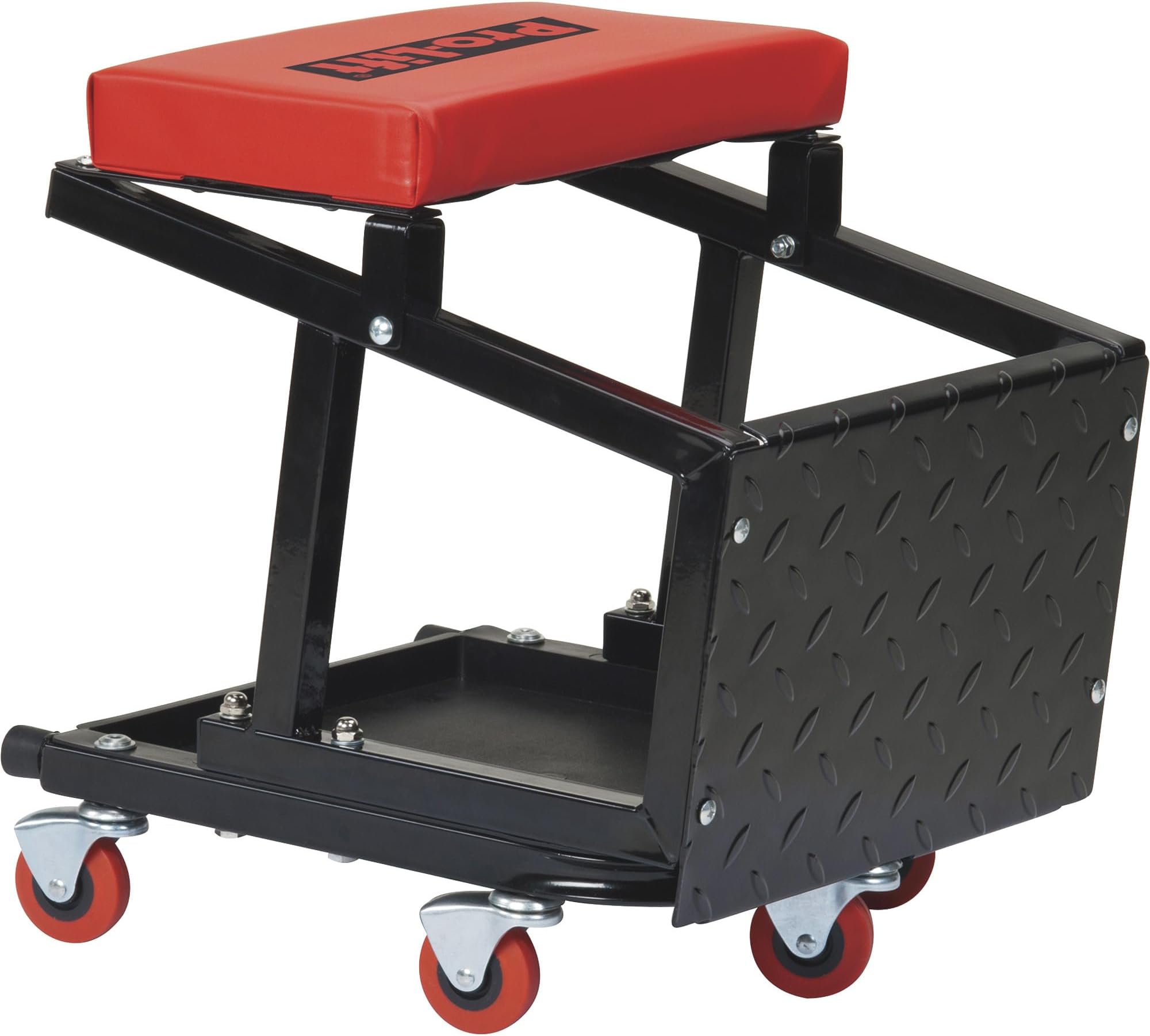Pro-Lift C-2800 Grey Creeper Seat and Stool Combo - 300 lb. Capacity