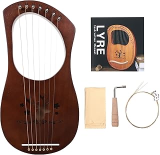 1set Piano Extra Thumb Tuning Color Wooden Extract Kalimba Portable Instruments Random Beginners Retro Adults Gift Lyre Beginner Mbira Students Style Reindeer Tool Key, Hammer,