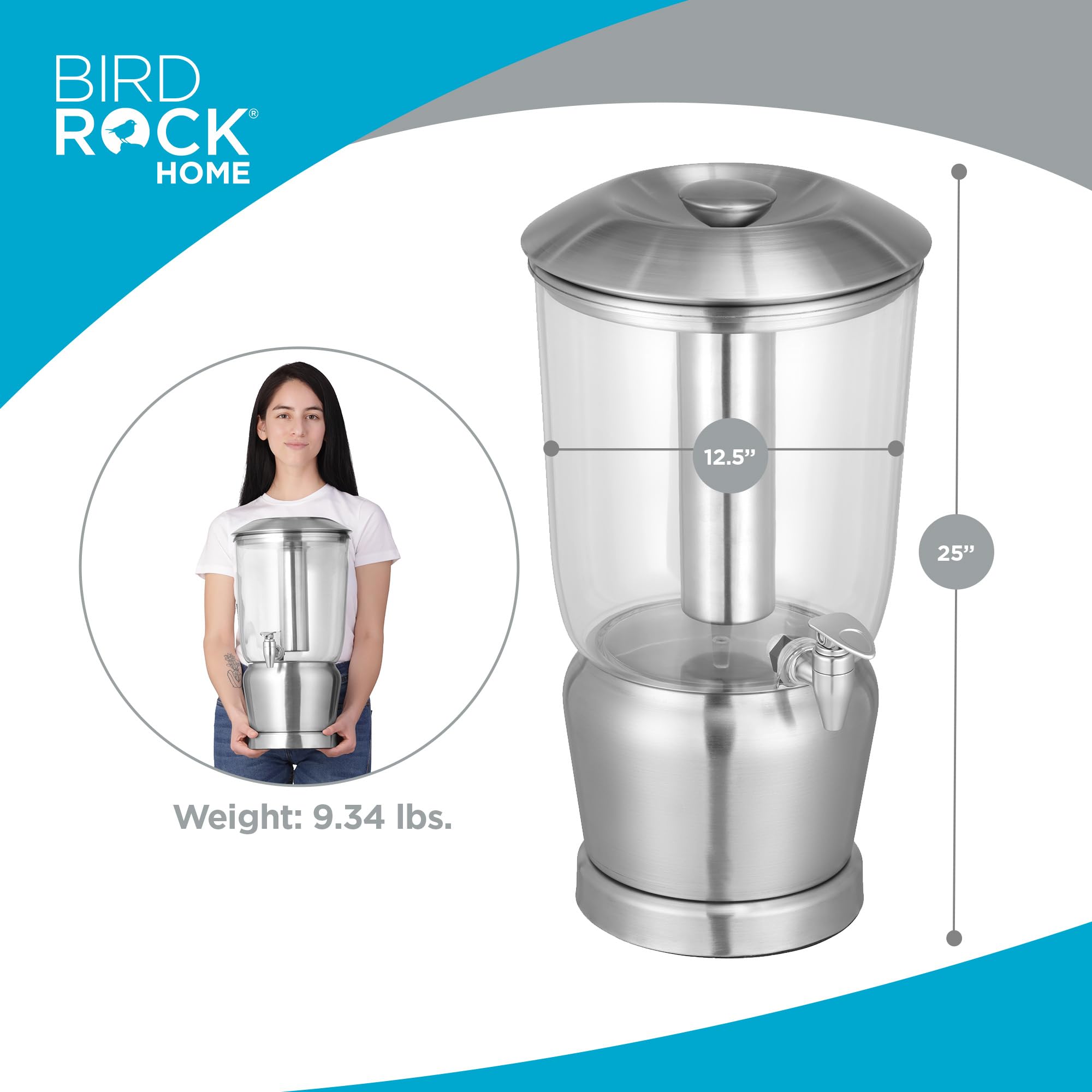 Upgraded Beverage Dispenser For Fridge,360° Rotatable Water - View #9