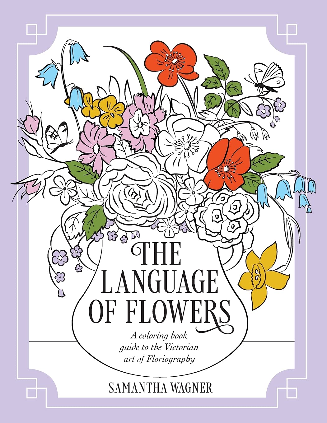 Buy The Language of Flowers A coloring book guide to the Victorian art