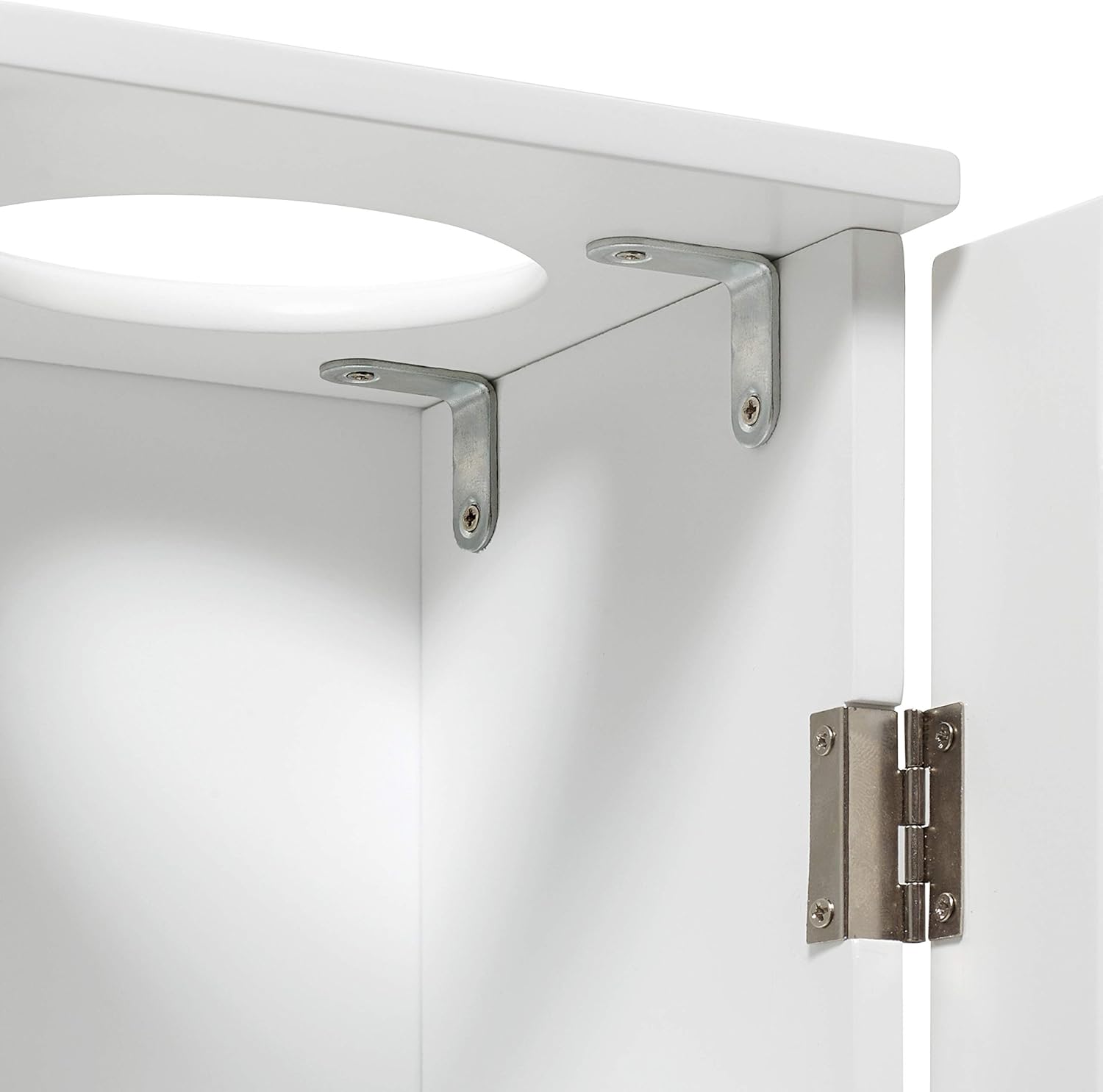 Zenna Home E9153WW Bathroom Storage, 4 Rolls, White : Home & Kitchen