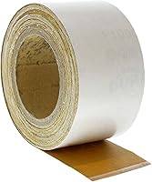 Vista 3 de Dura-Gold Papel de lija Longboard PSA de grano 1000 dorado premium, rollo de 20 yardas, 2-3/4" de ancho, autoadhesivo con respaldo pegajoso, rollo