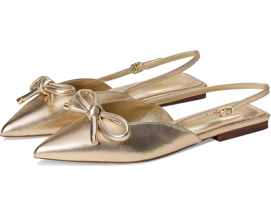 Lilly Pulitzer Brit Leather Bow Slingback - Pair View