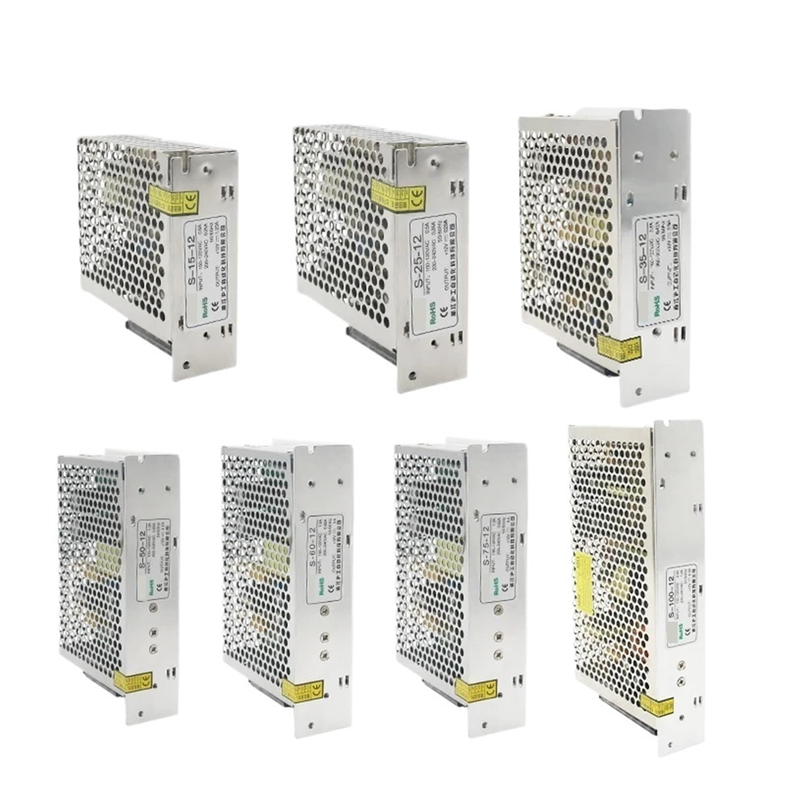 Fuente conmutada 24V 120W transformador CA a CC serie S de sobremesa 6