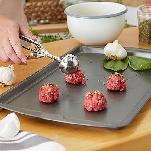 Miniatura 5 de RSVP International Endurance Kitchen Collection Spring Release Measured Cookie Dough Scoop, Multi-Use for Cupcake, Muffin Batters, Stainless Steel