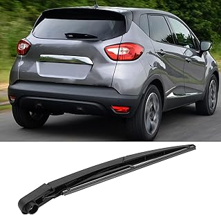 Juego de Brazo y Cuchilla de Limpiaparabrisas Trasero de Coche, Color Negro, Repuesto para DACIA SANDERO 2005-2015