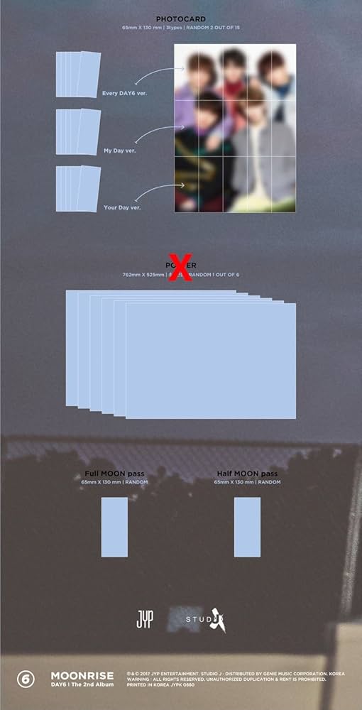 DAY6 CDとポスターセット jp.ktown4u.com : K-POP Global On-Onffline Platform