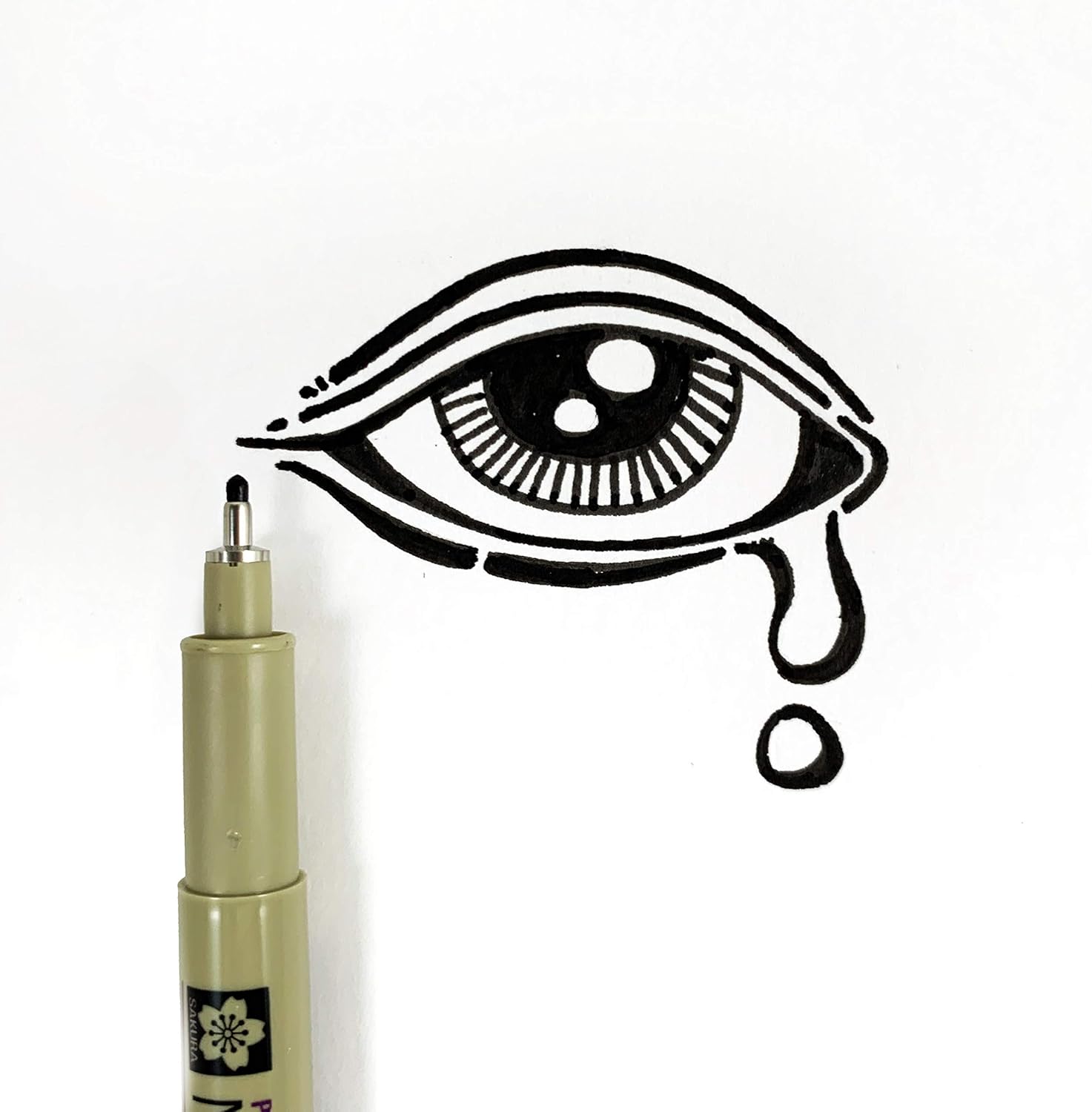 SAKURA Pigma Micron Black Ink Multi-tip Set, 6 Pack : Arts, Crafts & Sewing