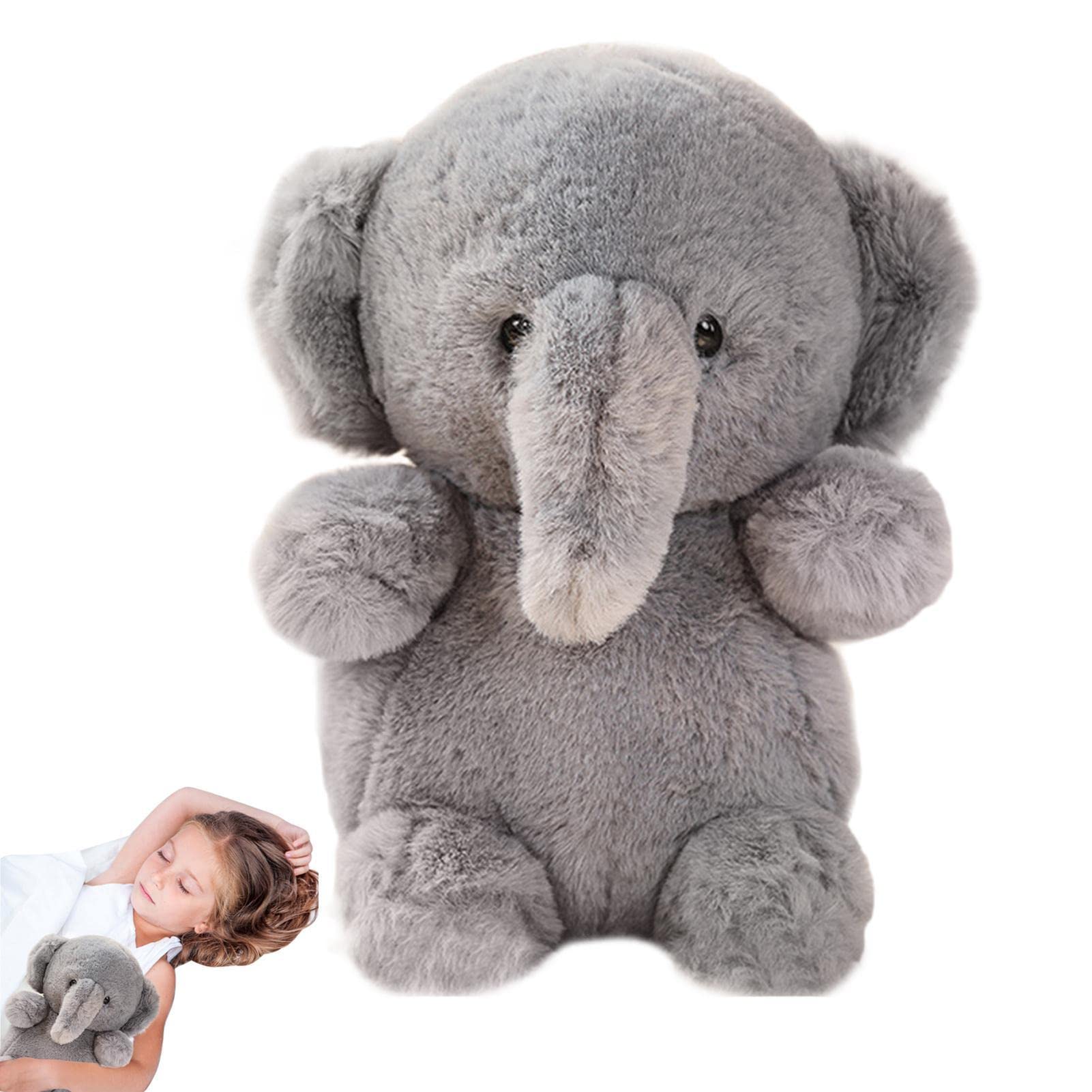 Amazon.co.jp: 象のぬいぐるみ ふわふわなおもちゃ 像ゾウ ぬいぐるみ  