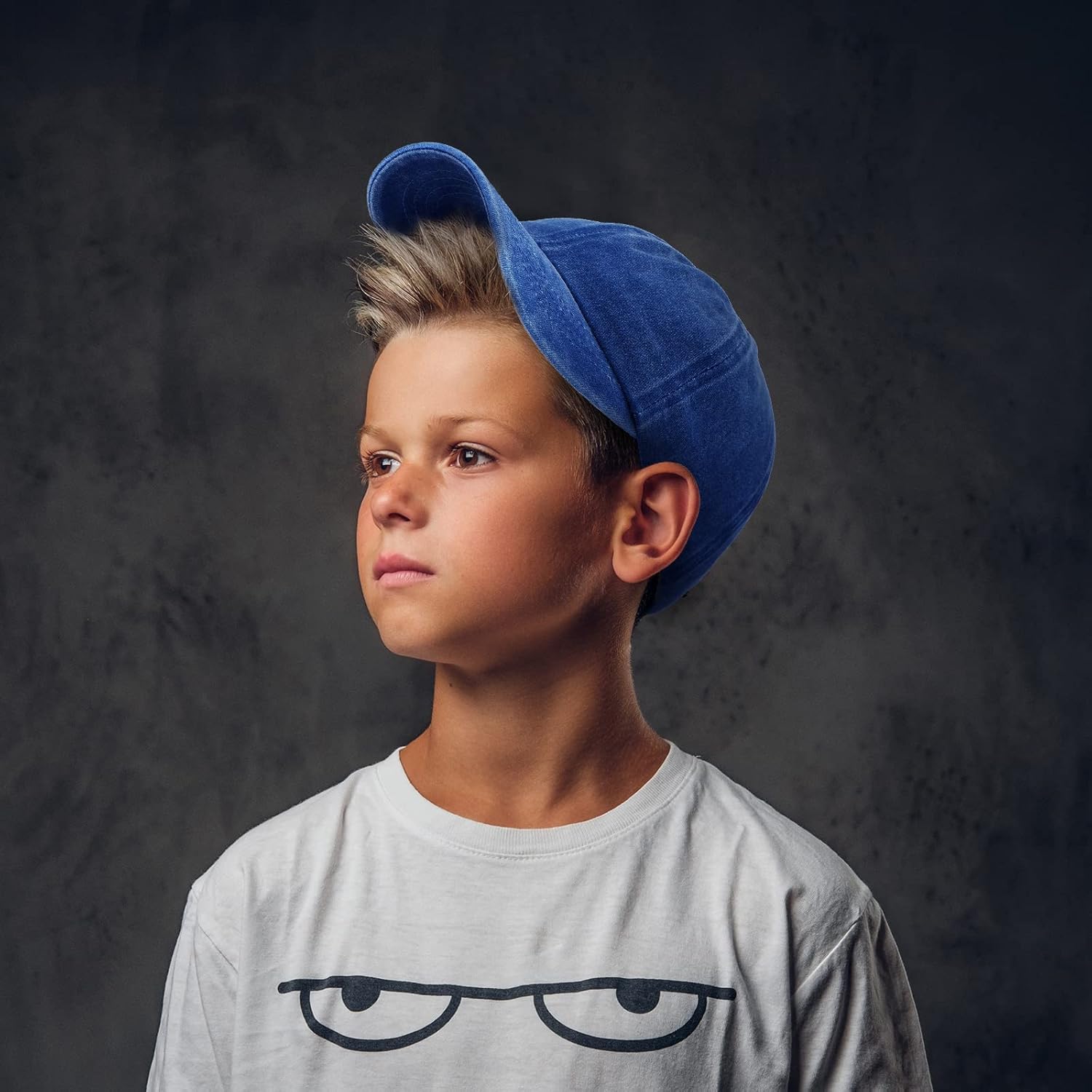 Hicarer Kid Baseball Hats Bulk Adjustable Washed Cotton Caps Golf Summer Hats for Boys Girls Toddler Outdoor Sports