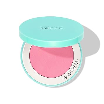 SWEED - Air Blush Cream | High Pigmented, Velvet Finish | Vegan, Cruelty-Free, Clean Beauty Doll Face, 0.17 oz | 5 g